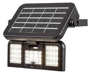 Vonkajšie solárne svietidlo so senzorom pohybu Rabalux IP44, LED 9,6W, 500 lm, Denná biela 4000K