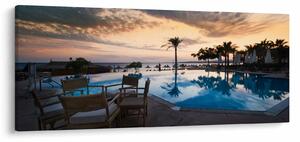 Obraz - Resort pri mori (120x50 cm)