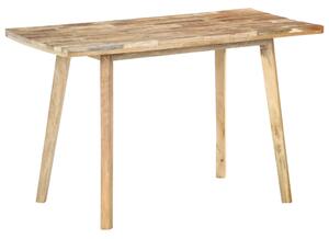 Jedálenský stôl 120x60x75 cm surové mangovníkové drevo