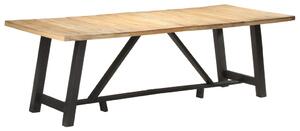 Jedálenský stôl 240x100x76 cm surový mangovníkový masív