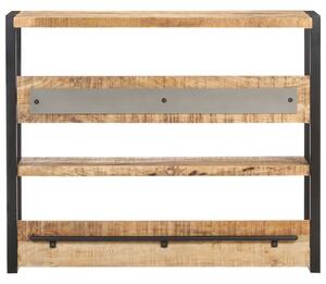 Barový stôl 120x40x101 cm surové mangovníkové drevo