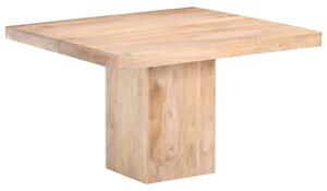 Jedálenský stôl 120x120x77 cm mangovníkový masív