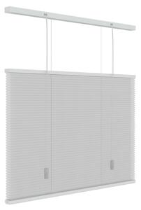 Decosol Roleta s dizajnom plástu priehľadná biela 60x180 cm