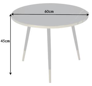 Dizajnový konferenčný stolík Laney 60 cm antracitový