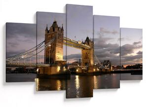 Obrázok - Tower Bridge v noci (150x105 cm)