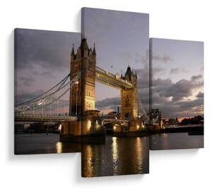 Obrázok - Tower Bridge v noci (90x60 cm)