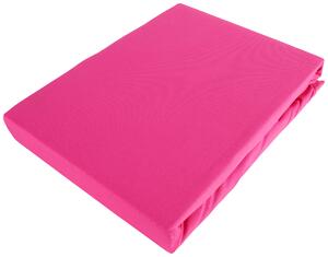 NAPÍNACIA PLACHTA NA BOXSPRIN, džersej, pink, 140/220 cm Novel - Obliečky & plachty
