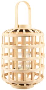 LAMPÁŠ drevo, sklo, prírodné materiály Ambia Home - Lampáše