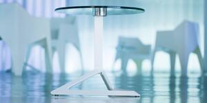 VONDOM - Stôl DELTA so sklenenou doskou - rôzne veľkosti