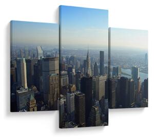 Obraz - Manhatten vo dne (90x60 cm)