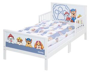 Bielo-modrá detská posteľ 70x140 cm Paw Patrol – Roba