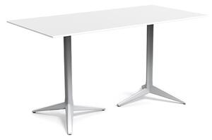 VONDOM - Stôl FAZ s dvojitou podnožou na 3 nohách, 119x69 cm