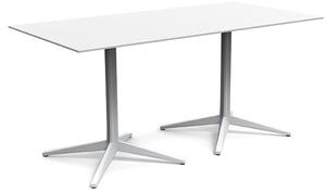 VONDOM - Stôl FAZ s dvojitou podnožou 4 nohy, 158x79 cm