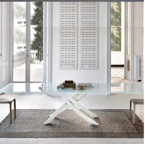 BONTEMPI - ARTISTICO sklenený stôl, rôzne veľkosti