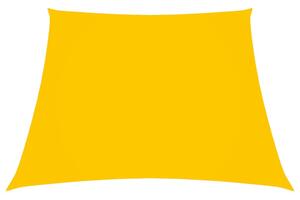 Tieniaca plachta, oxford, lichobežníková 3/4x3 m, žltá