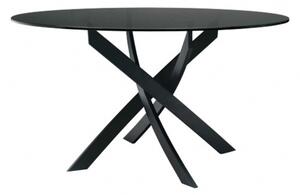 BONTEMPI - Okrúhly stôl BARONE sklo, rôzne veľkosti
