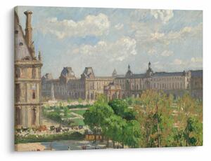 Obraz - Camille Pissarro, Place du Carrousel, Paris, reprodukcia (70x50 cm)