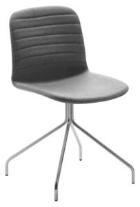 MIDJ - Čalúnená stolička LIU' s centrálnou podnožou