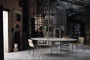 BONTEMPI - Oválny stôl Glamour, rôzne veľkosti