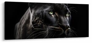 Obraz - Čierny panter (120x50 cm)