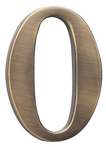 Domová číslica COBRA - 10 cm (OFS), COBRA OFS (bronz česaný)