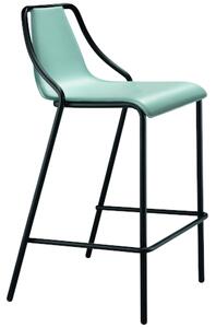 MIDJ - Barová stolička OLA kožené čalúnenie