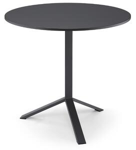 MIDJ - Celokovový stôl SQUARE so sklopnou doskou, výška 73 cm