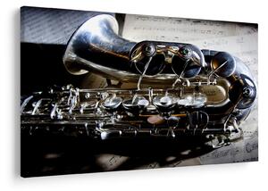 Obraz - Saxofón (90x60 cm)
