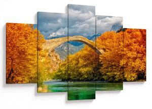 Obraz - Konitsa most (150x105 cm)