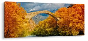 Obraz - Konitsa most (120x50 cm)