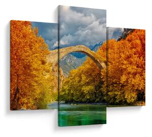 Obraz - Konitsa most (90x60 cm)