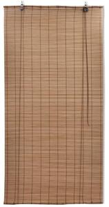 Bambusové rolety 2 ks 80x160 cm, hnedé
