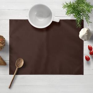 Biante Dekoračné prestieranie na stôl Rongo RG-015 Tmavo hnedé 30x40 cm
