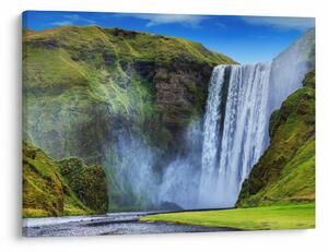 Obraz - Vodopád Seljalandsfoss (70x50 cm)