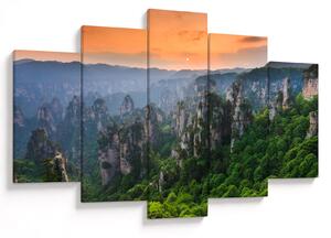 Obraz - Národný lesný park Zhangjiajie (150x105 cm)