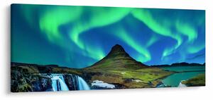 Obraz - Kirkjufell, Island (120x50 cm)