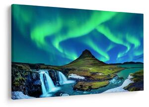 Obraz - Kirkjufell, Island (90x60 cm)