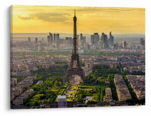 Obraz - Panoráma Paríža (70x50 cm)