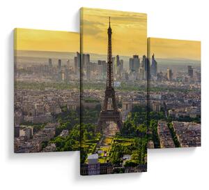 Obraz - Panoráma Paríža (90x60 cm)