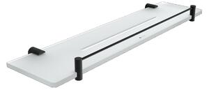 Nimco Polica IXI s ohrádkou, 50 cm BORMO čierna - BRC X450-X-90