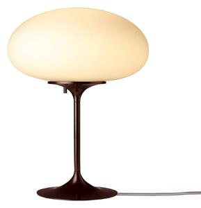 Gubi Stolová lampa Stemlite, čierno-červená, výška 42 cm, stmievateľné, Červená, Obývacia izba / jedáleň, kov, Dizajn, Stojacie svietidlo