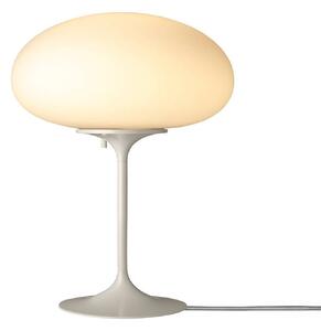 Gubi Stolová lampa Stemlite, šedá, výška 42 cm, stmievateľné, Hliník / sivá / zinok, Obývacia izba / jedáleň, kov, Dizajn, Stojacie svietidlo