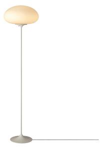 Gubi Stojacia lampa Stemlite, šedá farba, výška 150 cm, stmievateľné, Hliník / sivá / zinok, Obývacia izba / jedáleň, kov, Dizajn, Stojaca lampa