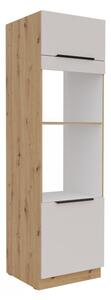 Mirjan24 Vysoká kuchynská skrinka pod rúru Solea 60 DPM-210 2F, Farby: dub artisan / kašmír 5903211473210