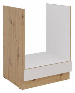 Mirjan24 Kuchynská skrinka pod rúru Solea 60 D GAZ BB, Farby: dub artisan / kašmír 5903211473159
