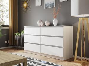 Mirjan24 Komoda Osko OK6, Farby:: biela 5902928305227