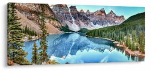 Obraz - Moraine lake (120x50 cm)