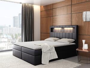 Mirjan24 Kontinentálna posteľ Artemis, Rozmer postele: 140x200, Dostupné poťahy: ekokoža Soft 029 (sivá) 5902928275179