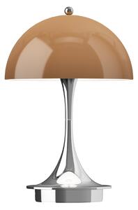Prenosná lampa Panthella 160, Original Opal brown – Louis Poulsen