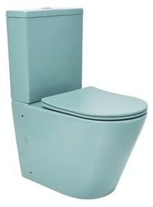 Wc kombi kombinovaný SAT Infinitio zelená mat Vario SATINF031VPSNLGEM